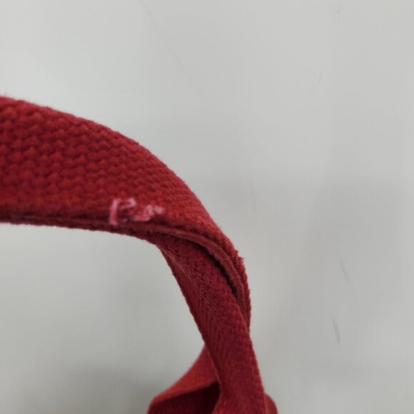 Urban Outfitters Army Green Nautical Anchor Patch Red Strap Shoulder Bag Purse - Picture 5 of 10